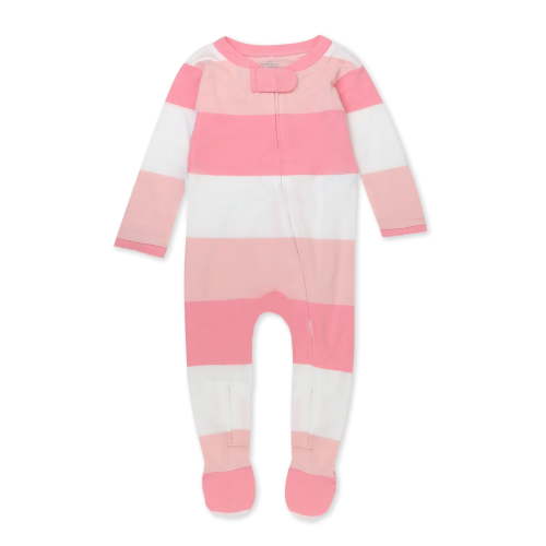 Honest Baby Clothing Organic Cotton Boy or Girl Long Sleeve Sleep N Play, Newborn to 9 Months