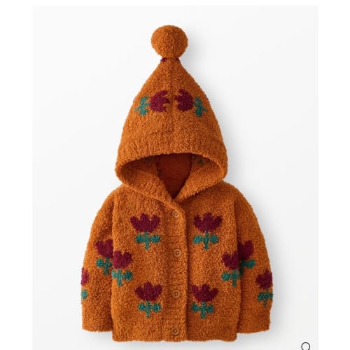 Baby Marshmallow Hoodie Cardigan