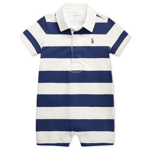 Polo Ralph Lauren Baby Boys Rugby Stripe Shortall