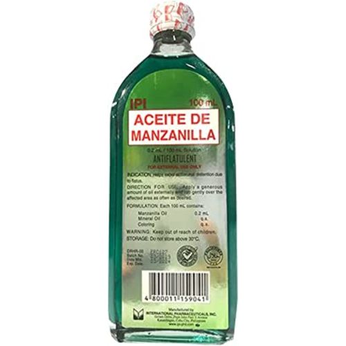 Aceite De Manzanilla 100ml Large Size (NEW STOCK)