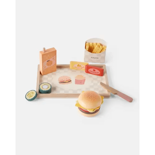 Hamburger Wooden Activity Toy Set | Carter's