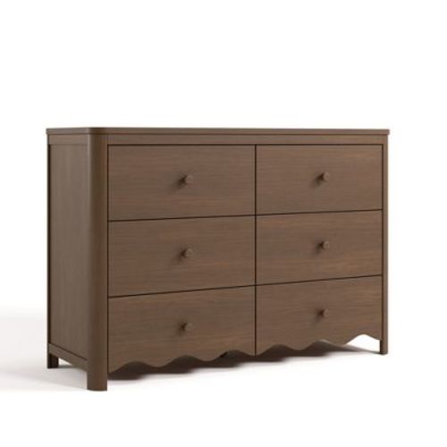 Storkcraft Casablanca 6 Drawer Dresser Hazelnut