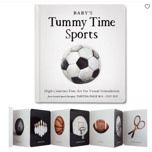 Baby's Tummy Time Sports Book