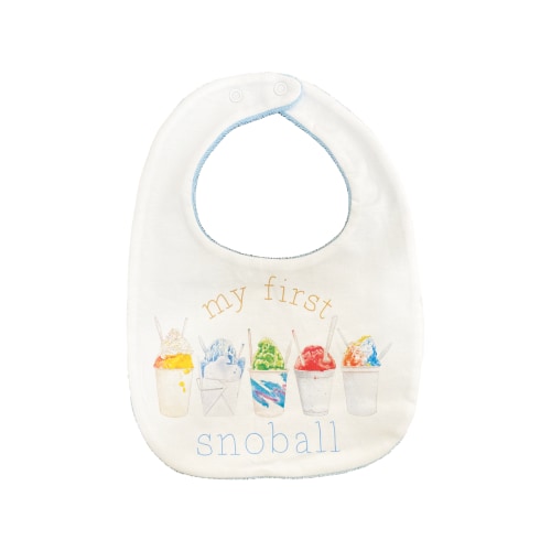 My First Snoball Organic Cotton Baby Bib