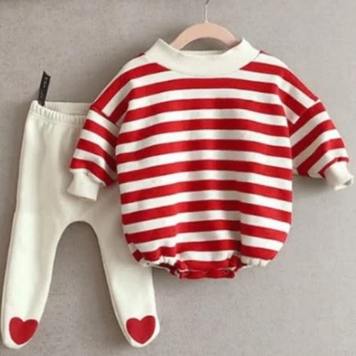 Striped Traffic Light Romper – Teeny Mini Me