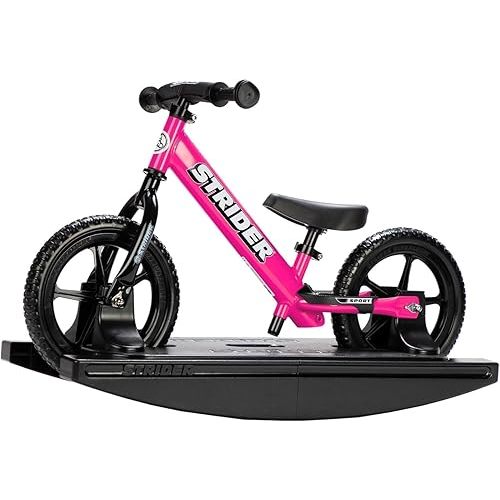 Strider 12” - Helps Teach Baby How to Ride a Balance Bicycle - for Kids 6 Months to 4 Years - Easy Assembly & Adjustments