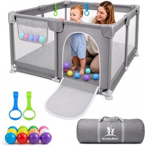 Non-Foldable Baby Playpen for Babies & Toddlers 50x50 inches