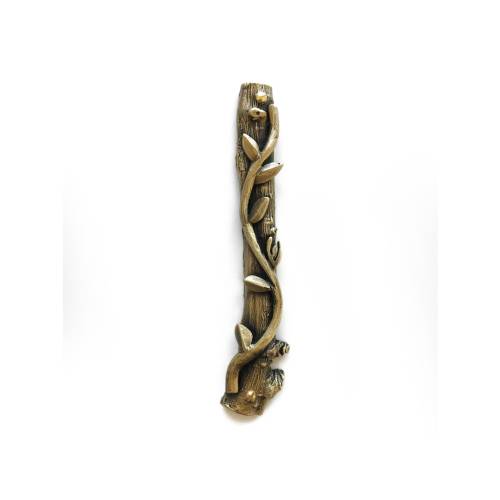 brass vine mezuzah