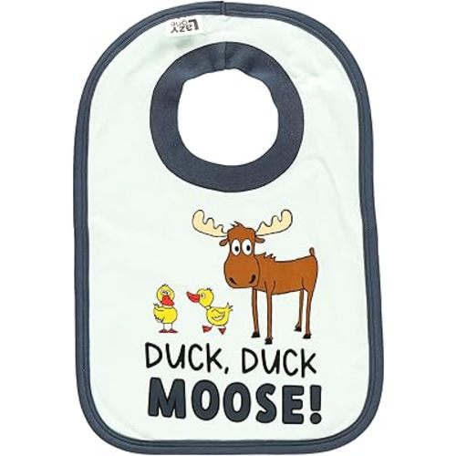 LazyOne Animal-Print Baby Bibs, Cute Baby Shower Gifts