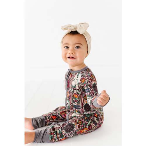 Hallowindow Zip Romper