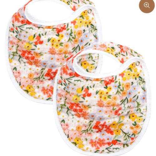 Cloud Muslin™ Bib 2 Pack - Pippa/White