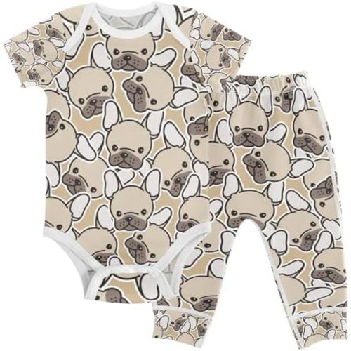 Baby Clothes Set Infant Bodysuits Pants Sets 0-24M For Boys Girls