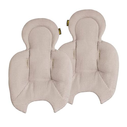 Ukje Swing Insert Rocker Cover Compatible with 4moms mamaRoo 4 and 5 and Rockaroo, Accessories with Reversible Design, Easy to Install, Handmade in Europe - Taupe