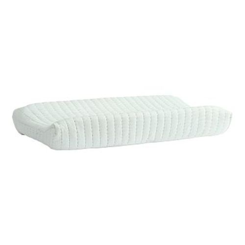Organic Pickstitch Changing Pad Cover , Aqua