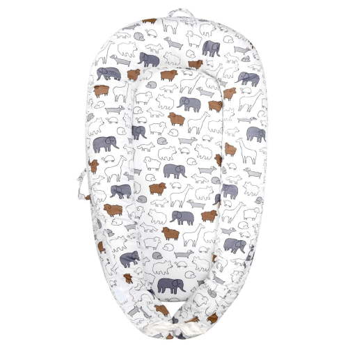 Lounger Pillow, Back Pillow for Home Travel, Nurse & Relax, Breathable & Portable Pillow for Kids for Home Travel (Elephant)