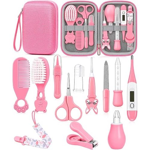 Baby Grooming Kit, Storage Bag, Newborn Essentials, Baby Shower Gift