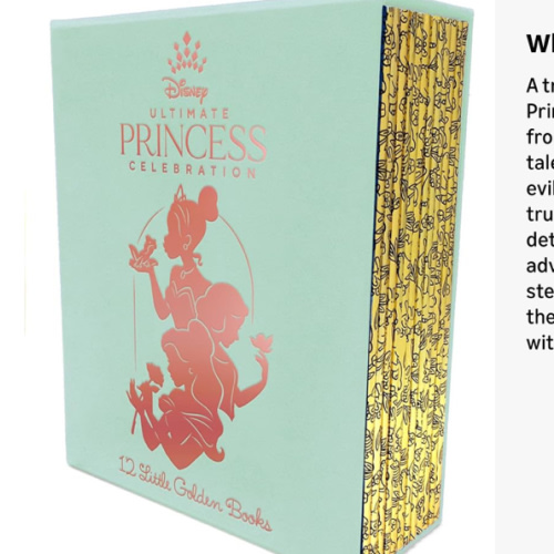 Ultimate Princess Boxed Set of 12 Little Golden Books (Disney Princess)