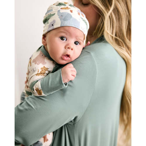 Sweet Safari Infant Beanie | Little Sleepies