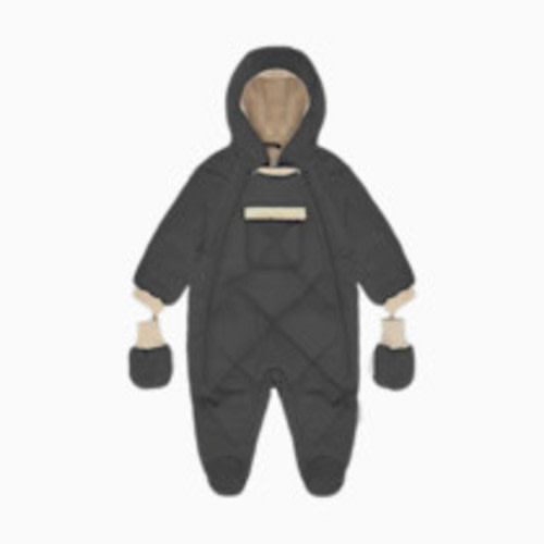 7AM Enfant Benji Snowsuit Bebe - Smokey Quilted, 3-6 M