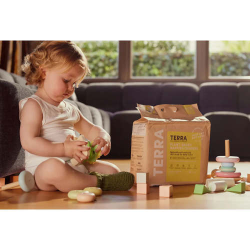 Terra 85% Plant-Based Eco-Friendly Diapers