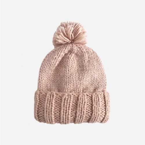 Pom Knit Hat