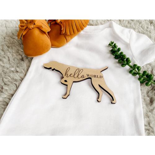 Pointer Dog Nursery | Monthly Milestone Cards | Baby Shower Gift | Pointer Dog Newborn Baby Gift for Dog Nursery | Baby Gift for Dog Lover