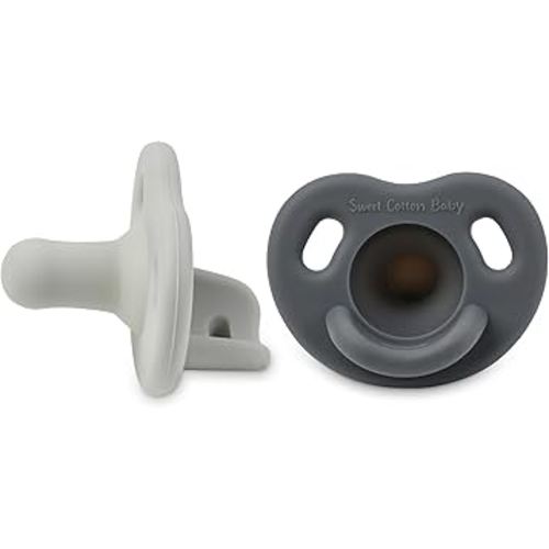 Pacifier – Soft Silicone – 0-36 Months – BPA Free – Natural Latch – Lightweight, Dishwasher Safe – for Newborns, Infants, Toddlers