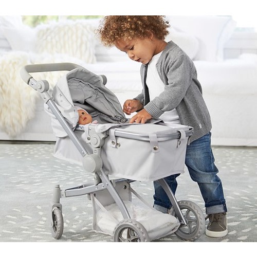 Convertible 3-in-1 Doll Stroller