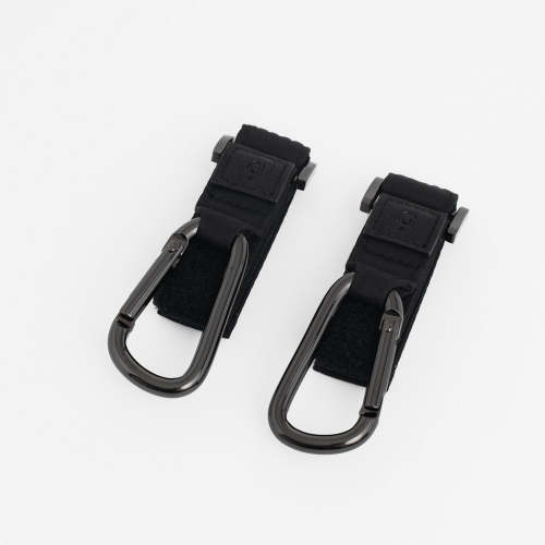 The Arrived Pram Clips - Black/Gunmetal