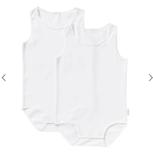 Buy Baby Wonderbodies Singletsuit 2 Pack in White Online | BONDS