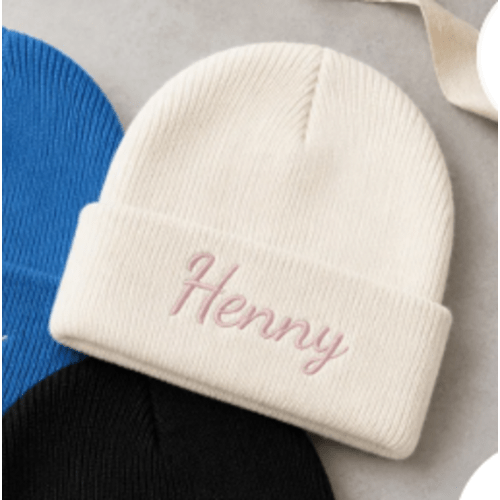 Newborn Embroidered Hat
