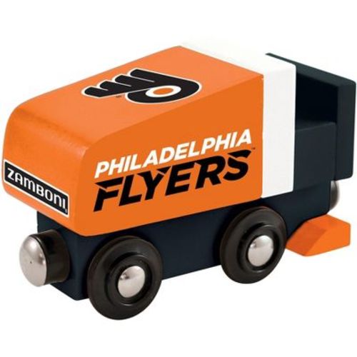 MasterPieces Officially Licensed NHL Philadelphia Flyers Wooden Toy Zamboni Train Engine For Kids