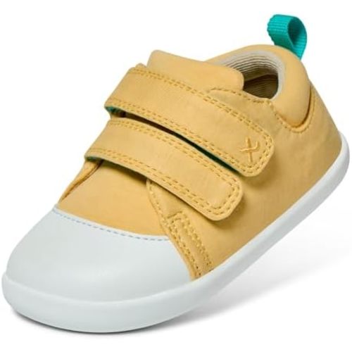 Ten Little First Walker Baby Shoes & Toddler Shoes for Boys & Girls - Lightweight, Breathable Cotton Baby Walking Shoes - Non-Slip, Wide-Feet Walking Shoes for Babies
