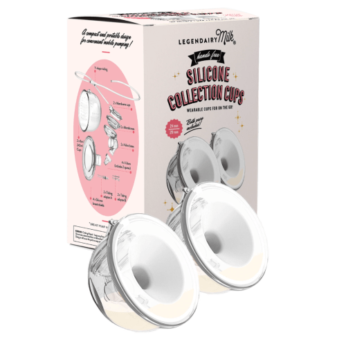 Silicone Milk Collection Cups | Legendairy Milk