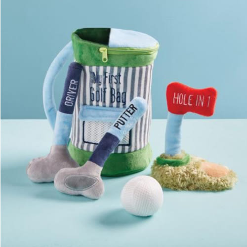 Golf Bag Plush Toy Set | Mud Pie