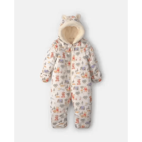 Baby 1-Piece Disney© Winnie the Pooh Pram Snowsuit - Cream | Carter's