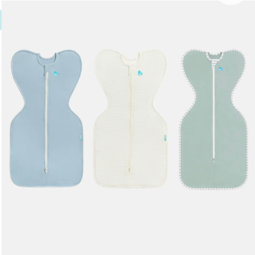 Swaddle Up Starter Bundle | 0.2 TOG | Soft Blue | Breton Stripe | Olive