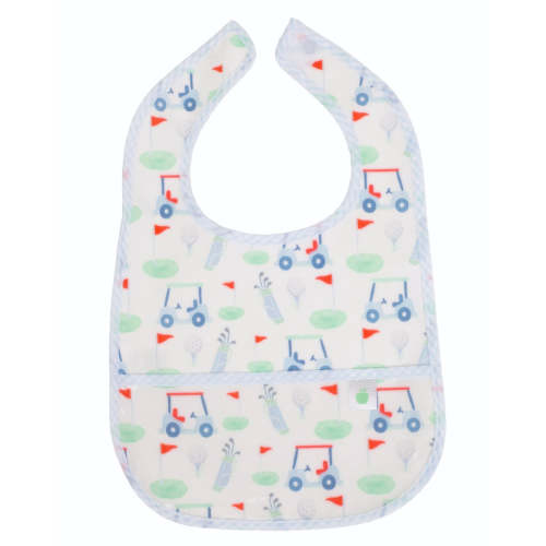 The Wipe It Bib in Golf