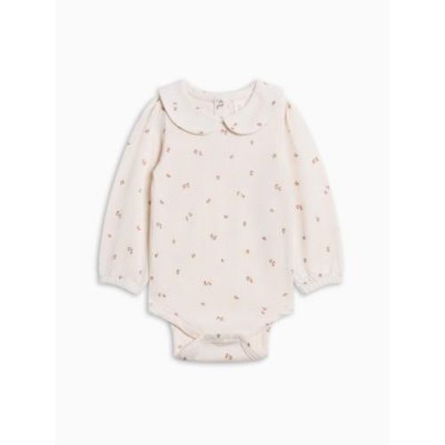 Colored Organics Peggy Peter Pan Collared Bodysuit - Etta Floral Etta Floral