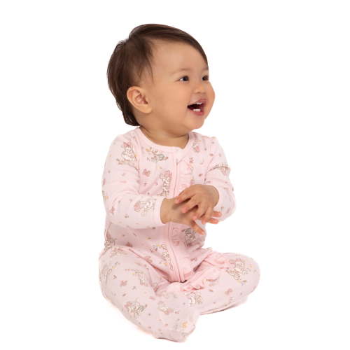 Disney Baby Wishes and Dreams Character Infant Baby Footed Sleep N Play, Sizes Preemie-6/9 Months