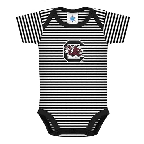 Creative Knitwear College Baby NCAA Infant Striped Bodysuit