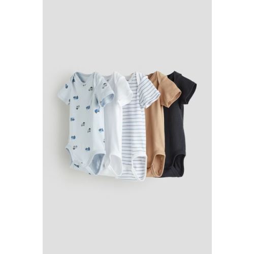 5-pack Cotton Bodysuits