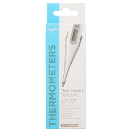 Equate Thermometer Tip Covers, 30 Count HSA/FSA Eligible