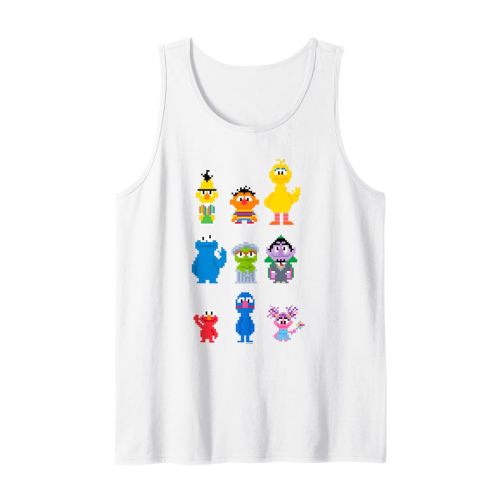 Sesame Street 8-Bit Group Tank Top