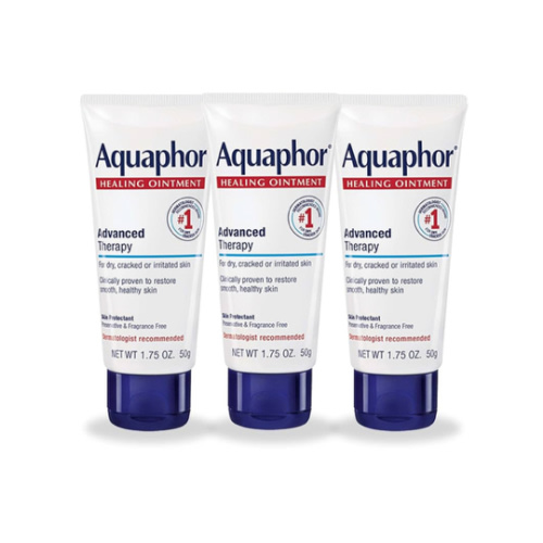 Aquaphor Healing Ointment - Travel Size Protectant for Cracked Skin - Dry Hands, Heels, Elbows, Lips, Packaging May Vary, 1.75 Ounce (Pack of 3)