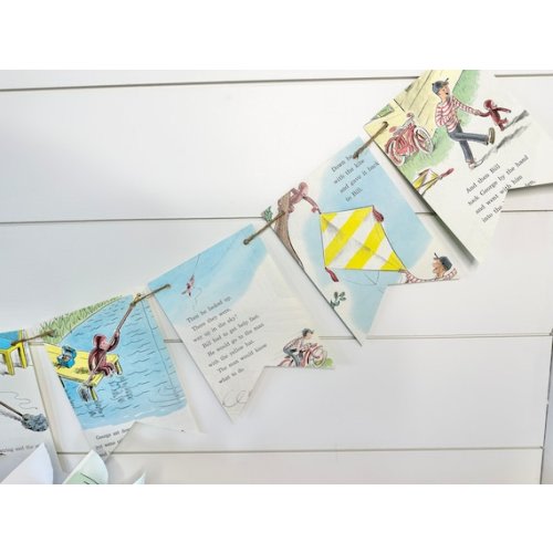 CURIOUS GEORGE MONKEY Storybook Book Page Banner Garland Birthday Party Decor Decoration - Etsy