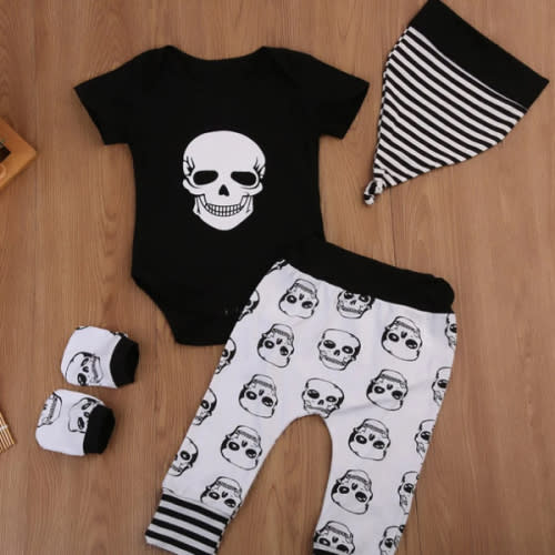 Skull Outfit for Baby & Toddler Boys – Bitsy Bug Boutique