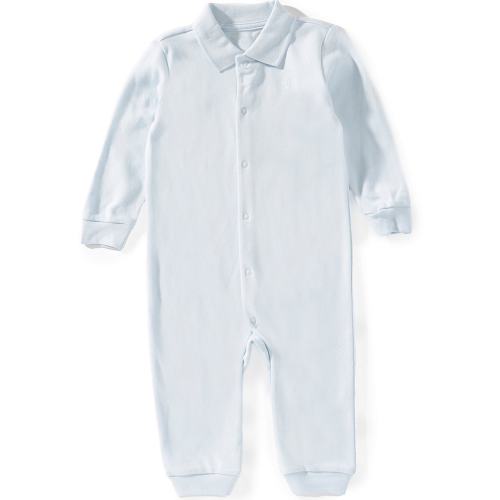 Ralph Lauren Baby Boys Cotton Long Sleeve Polo Coverall