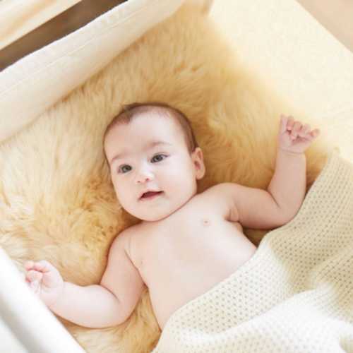 Bassinet Sheepskin Underlay