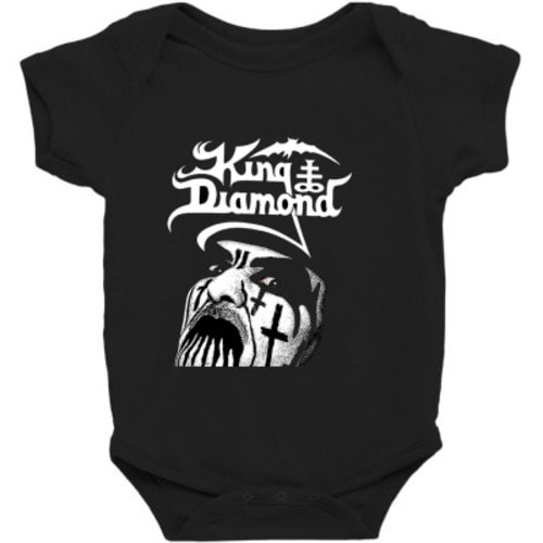 King Diamond Best Of Heavy Metal Baby Bodysuit By Tranthi9 - Artistshot